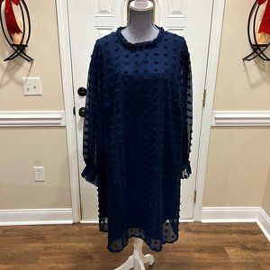 Navy Blue Women's Dress